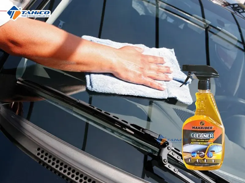 Đặc điểm nước lau kính Maxrider Cleaner 500ml