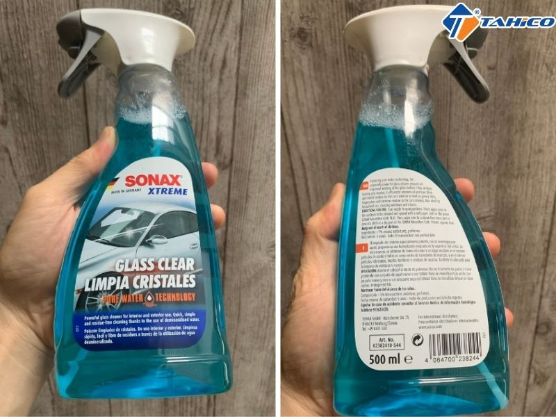 Nước lau kính ô tô Sonax Xtreme Glass Clear 500ml