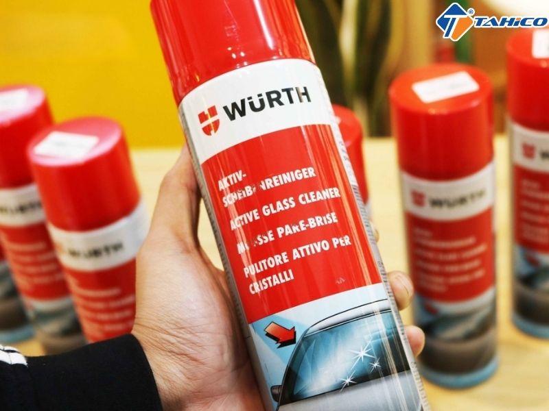 Nước lau kính xe Wurth Active Glass Cleaner 500ml