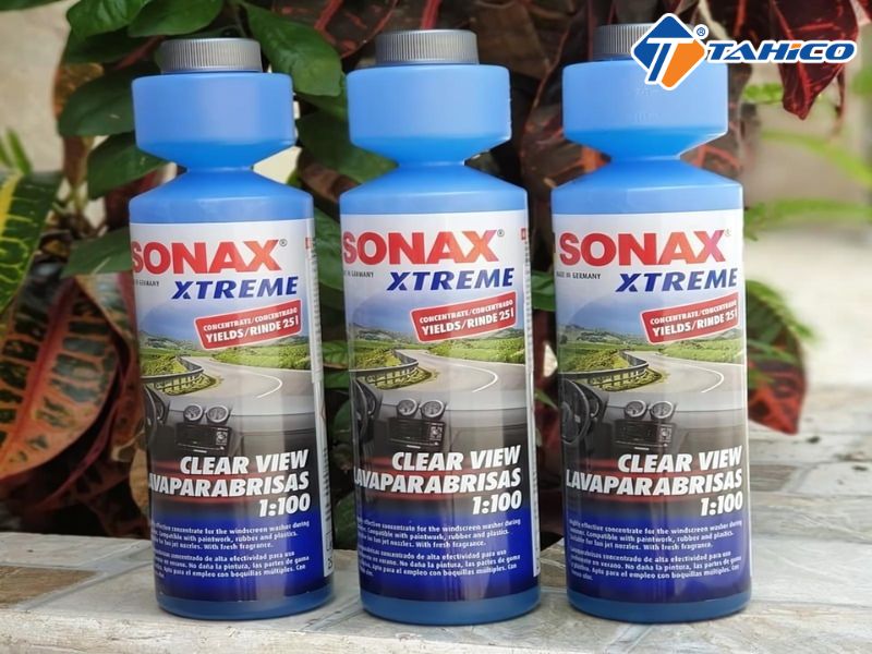 Ưu điểm nước rửa kính ô tô cao cấp Sonax Xtreme Clear