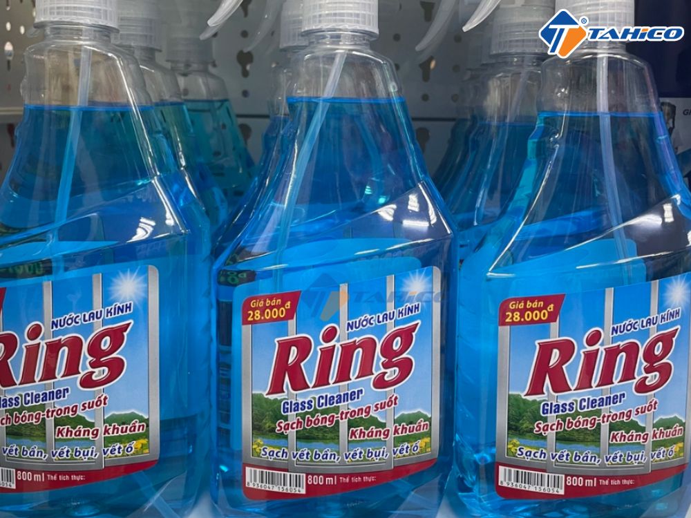 Nước rửa kính Ring Glass Cleaner 500ml và 800ml