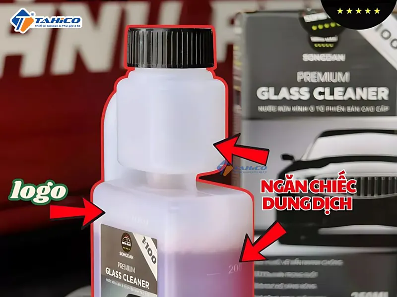 Đặc điểm Songdan Ultra Shine Glass Cleaner Premium