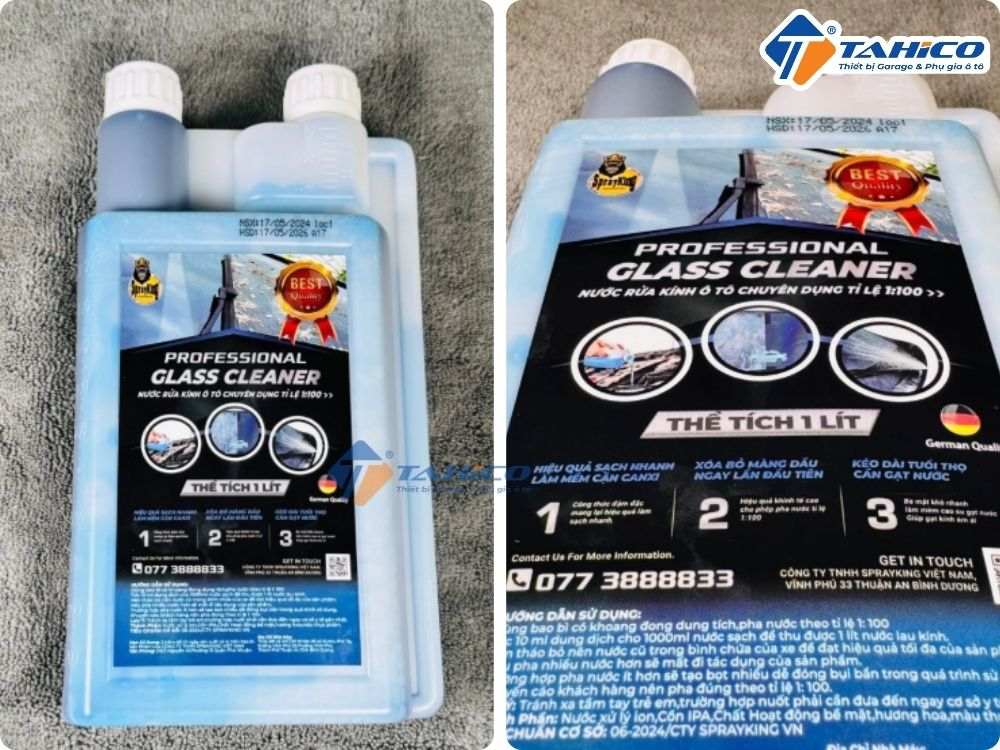 Nước rửa kính Sprayking Glass Cleaner 1 lít