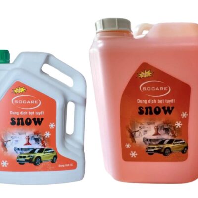 Nước rửa xe bọt tuyết Socare Snow 5 lít và 20 lít