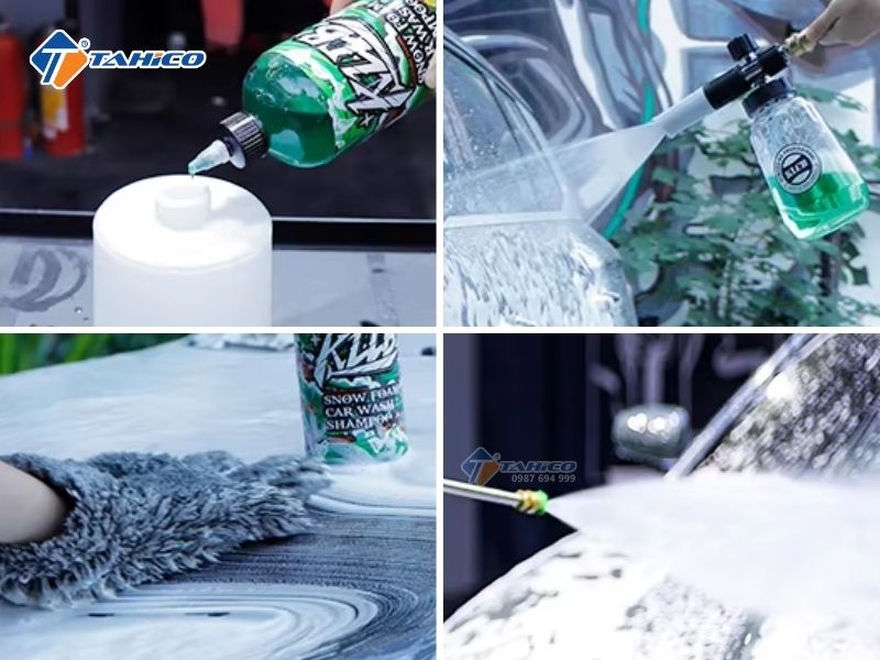 Nước rửa xe KLCB A1 Snow Foam Shampoo