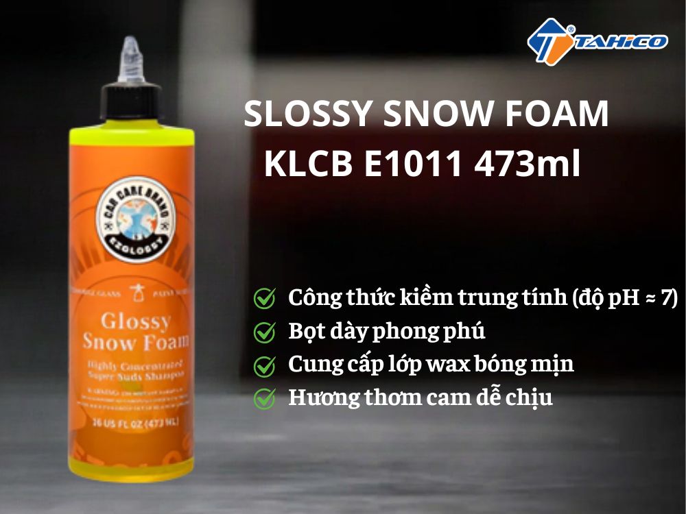 Nước rửa xe siêu bóng KLCB E1011 473ml | Trung tính