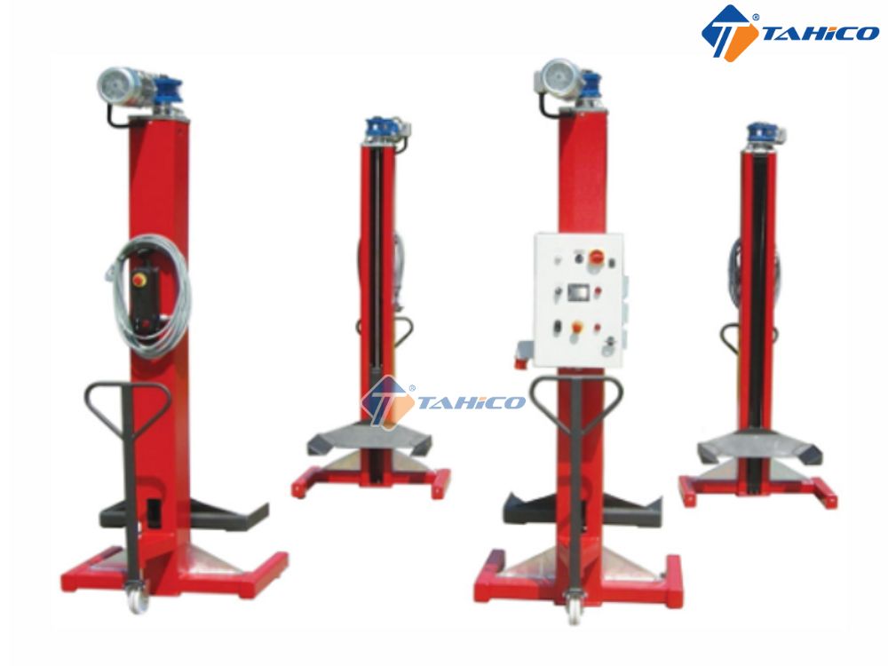 Cầu nâng 4 trụ di động OMA LTW55 4C+4 Italy 5.5 tấn/trụ
