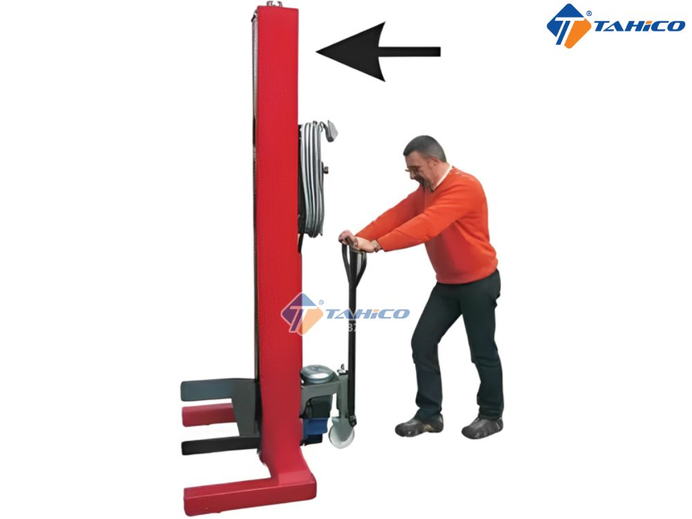 Cầu nâng 4 trụ di động OMA LTW85 4C+4 Italy 8.5 tấn/trụ