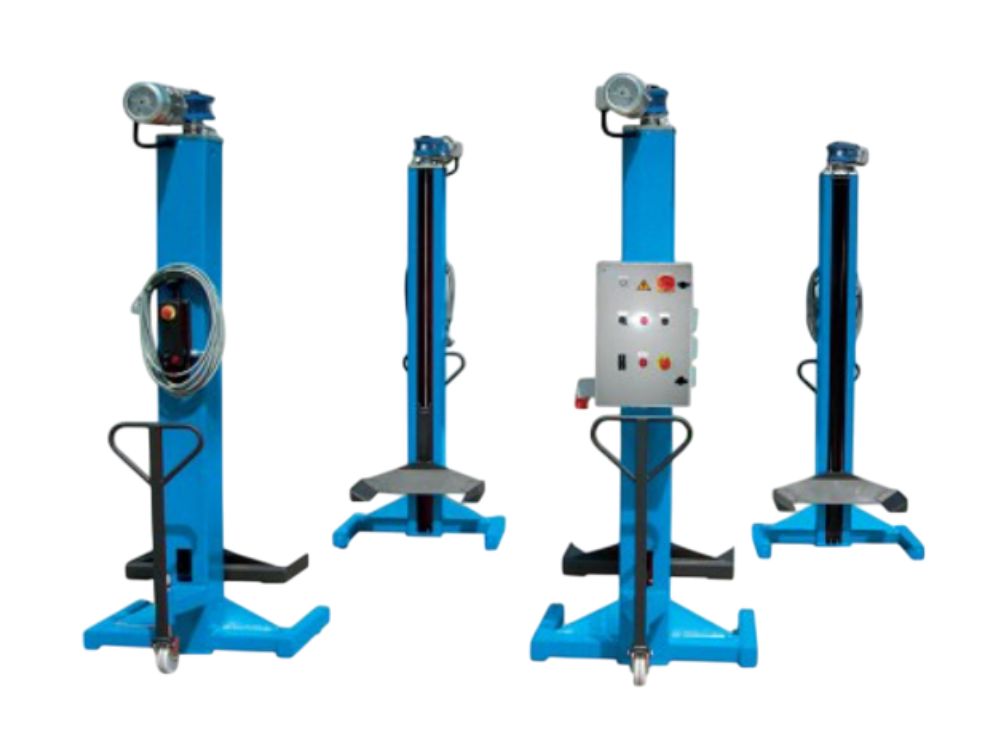 Cầu nâng 4 trụ di động OMA LTW85 4C+4 Italy 8.5 tấn/trụ