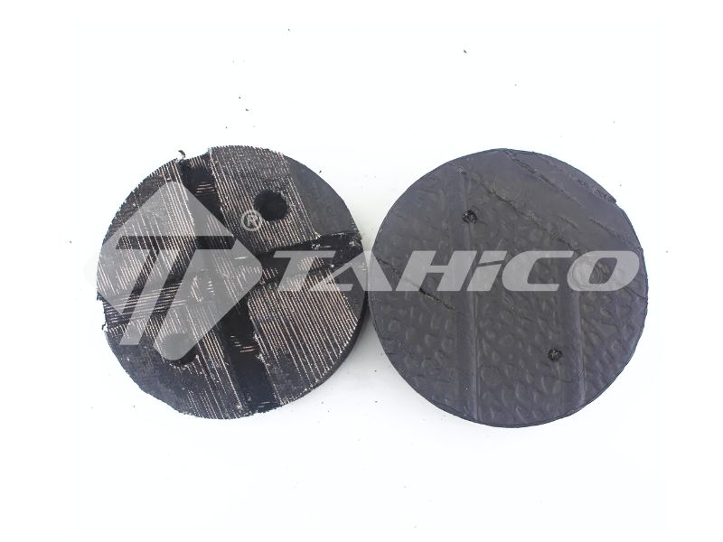 Ốp cao su tay cầu 2 trụ loại bố vải 2 lỗ