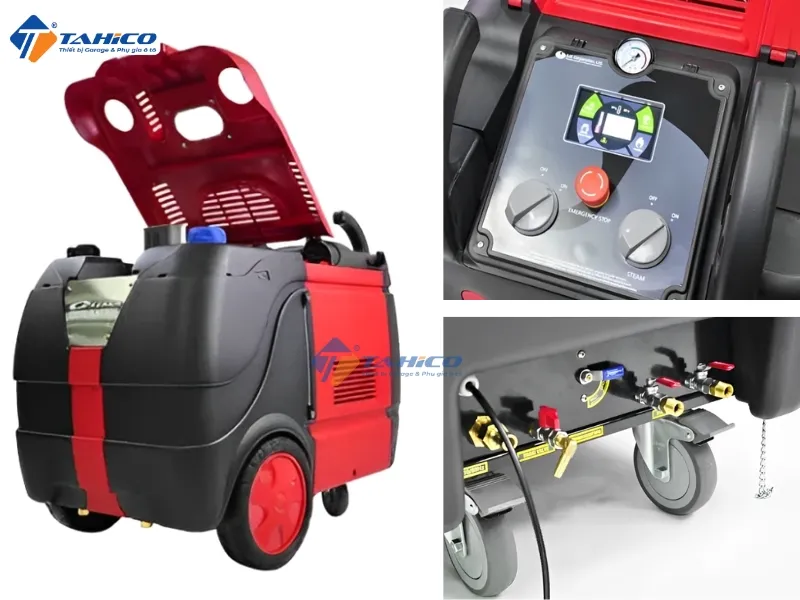 Máy rửa xe hơi nước nóng Optima Steamer XD 300W 220V