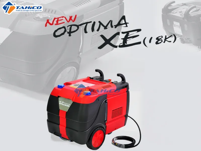 Máy rửa xe hơi nước nóng Optima Steamer XE 18.2kw 380V