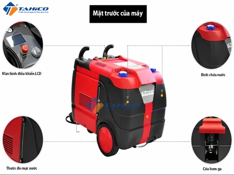 Mặt trước Optima Steamer XE 18.2kw 380V
