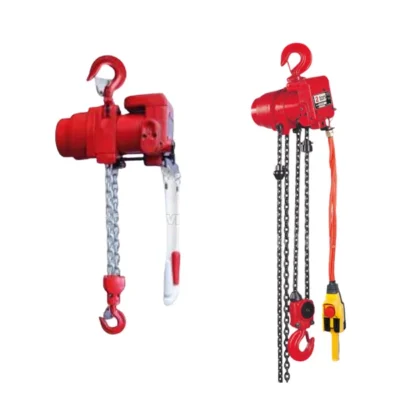 Hình ảnh sản phẩm Pa lăng hơi Toku TCR-2000C2, TCR-2000P2E dùng khí nén 2 tấn