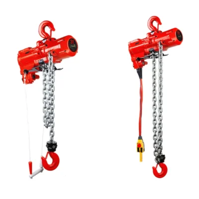 Hình ảnh sản phẩm Pa lăng Toku TMH-3000C,TMH-3000PE dùng khí nén 3 tấn air hoist