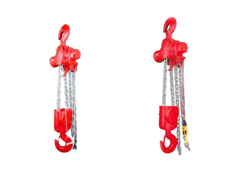 Hình ảnh sản phẩm Pa lăng xích Toku TNC-10TWAL Series dùng khí nén 10 tấn