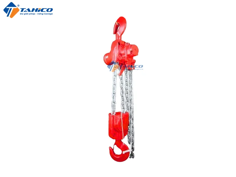 Hình ảnh sản phẩm Pa lăng xích Toku TNC-10TWAL Series dùng khí nén 10 tấn
