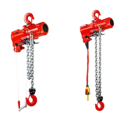 Hình ảnh sản phẩm Palang hơi Toku TMH-6000C2, TMH-6000P2E dùng khí nén 6 tấn