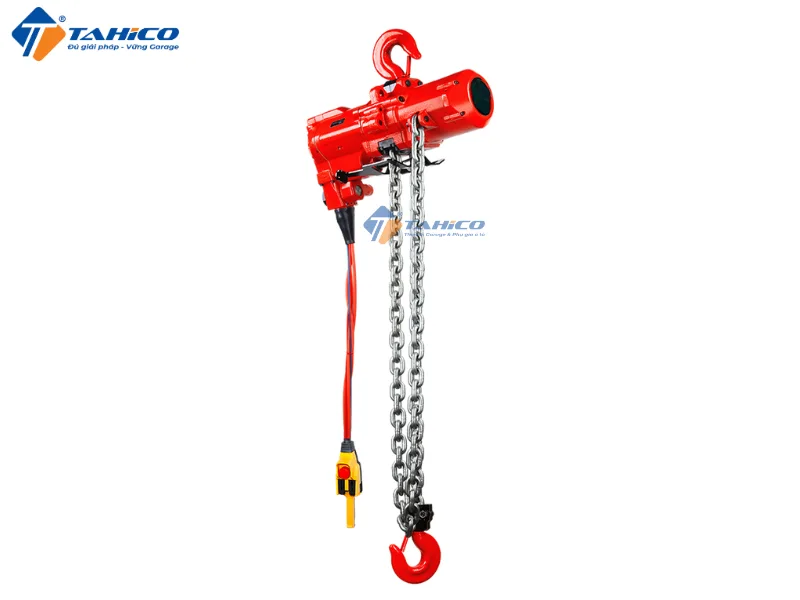 Hình ảnh sản phẩm Palang hơi Toku TMH-6000C2, TMH-6000P2E dùng khí nén 6 tấn