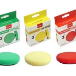 Phớt mút đánh bóng xe ô tô 3 inch dạng phẳng DA 3 bước Maxshine