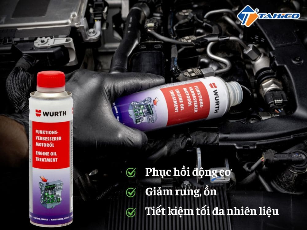 Phụ gia dầu Wurth Engine Oil Treatment 300ml