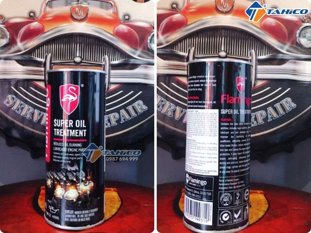 Phụ gia nhớt Flamingo Super Oil Treatment