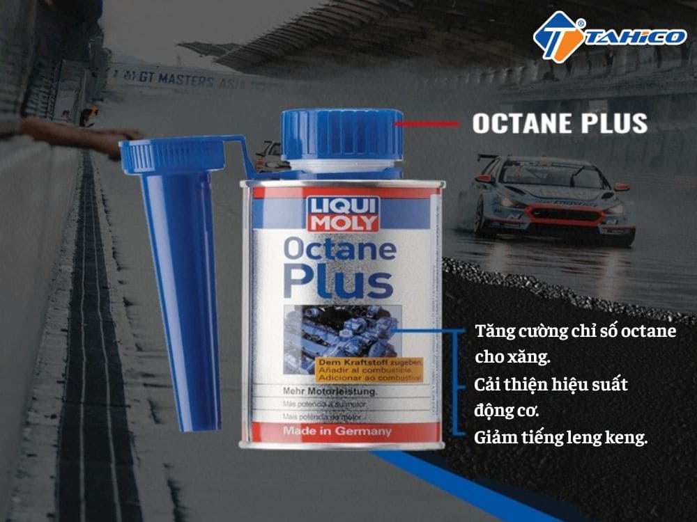 Phụ gia tăng chỉ số Liqui Moly Octan Plus