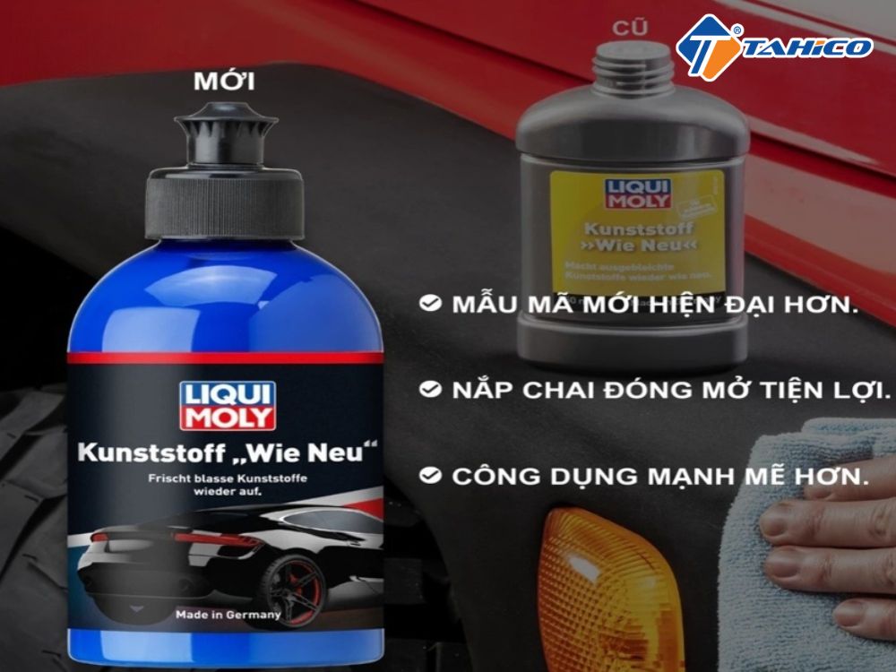 Phục hồi nhựa ngoài xe Liqui Moly 1552 | Nhựa đen nhám