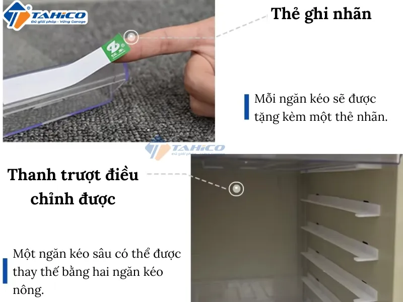 Tủ đựng linh kiện Ally QT-LK30B 30 ngăn lớn