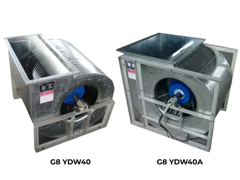 Quạt hút phòng sơn ô tô G8 YDW40 Series 4kw | Miệng to