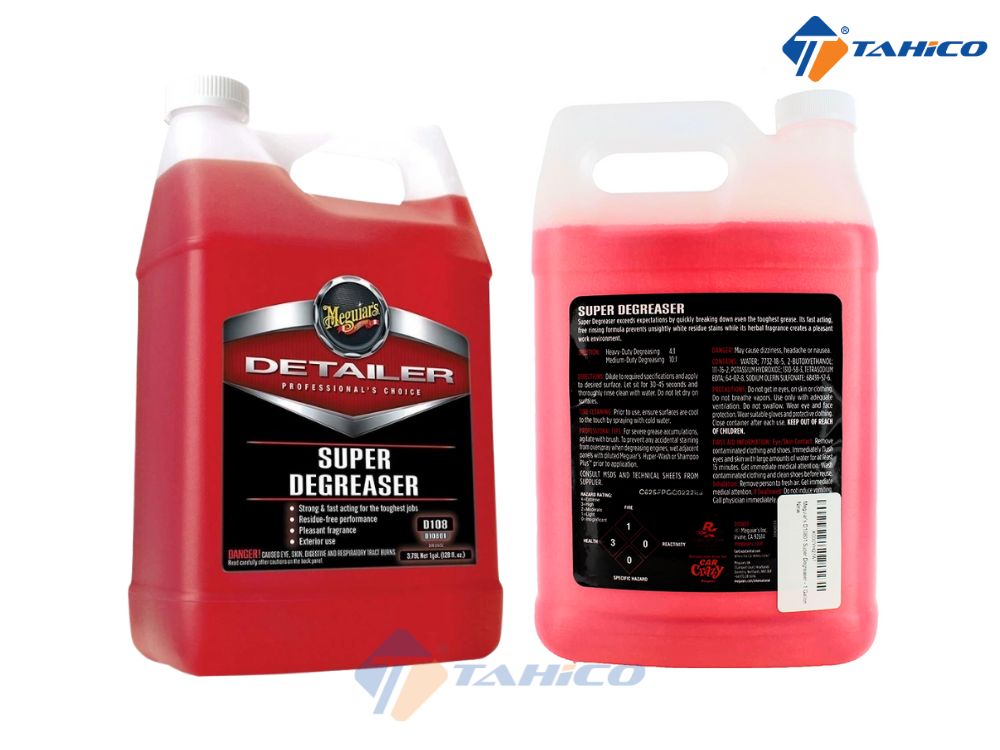 Rửa khoang máy Meguiars Super Degreaser D10801 3.79 lit