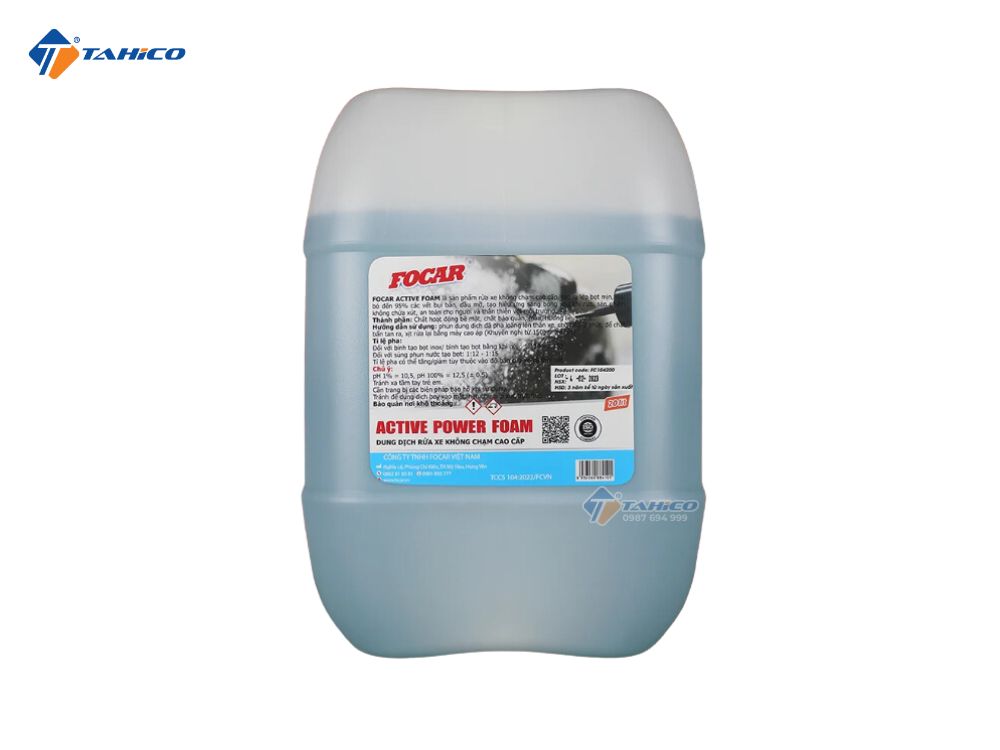 Nước rửa xe không chạm Focar Active Power Foam FC104
