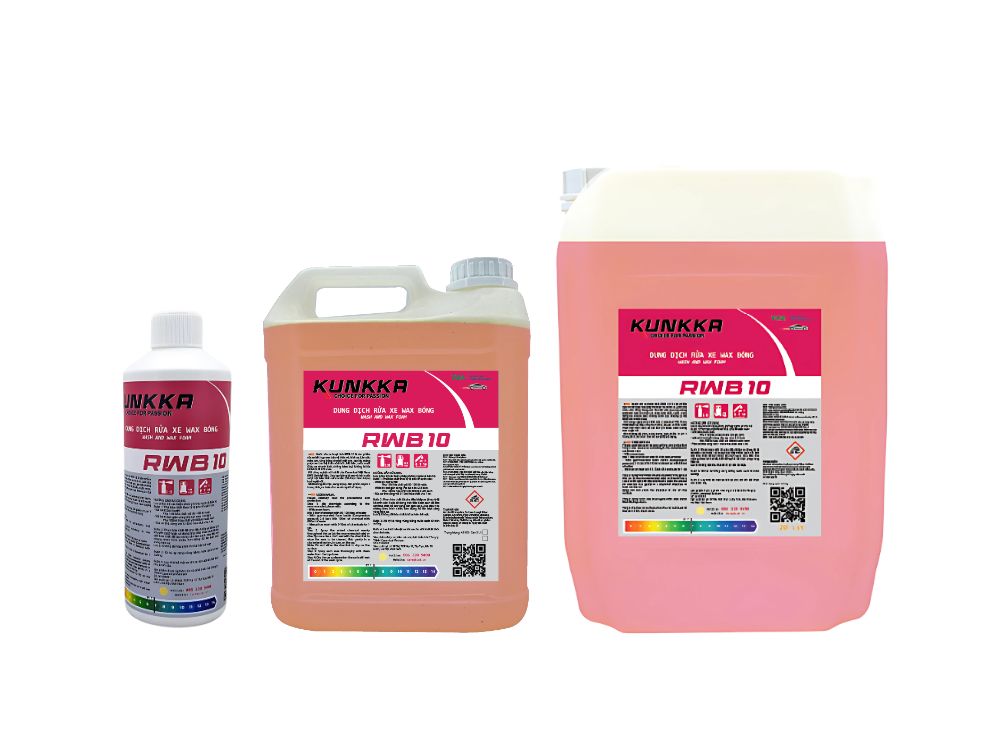 Nước rửa xe wax bóng Kunkka RWB 10