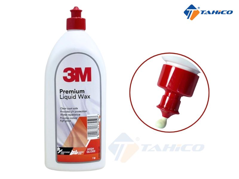 Sáp đánh bóng sơn xe 3M Premium Liquid Wax 1kg