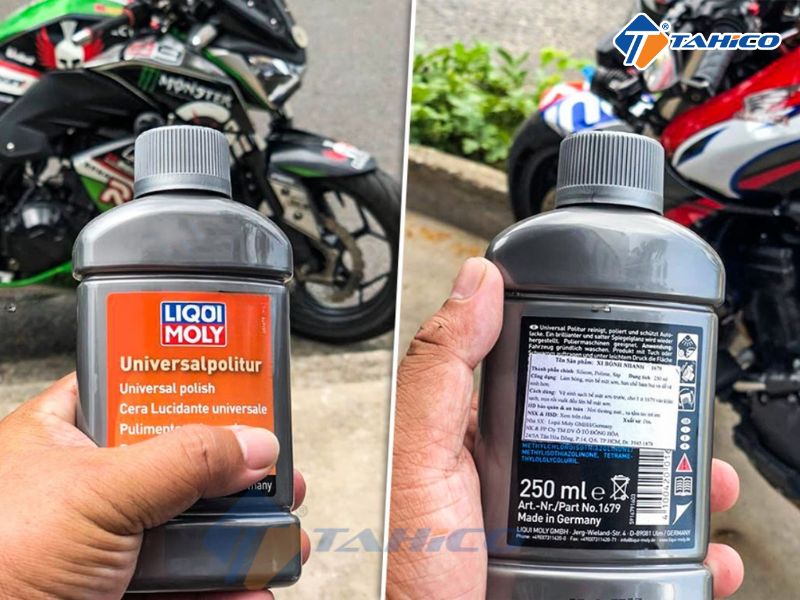 Dùng cho bề mặt sơn trên các bộ phận của xe ô tô, xe máy.