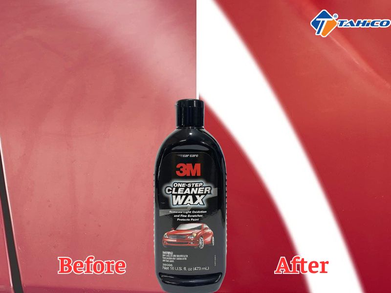 Sáp đánh bóng xóa xước 3M One Step Cleaner Wax 473ml
