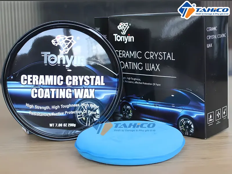 Sáp phủ Ceramic Crystal Tonyin 200g | Màu trắng