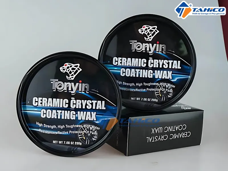 Sáp phủ Ceramic Crystal Tonyin 200g | Màu trắng
