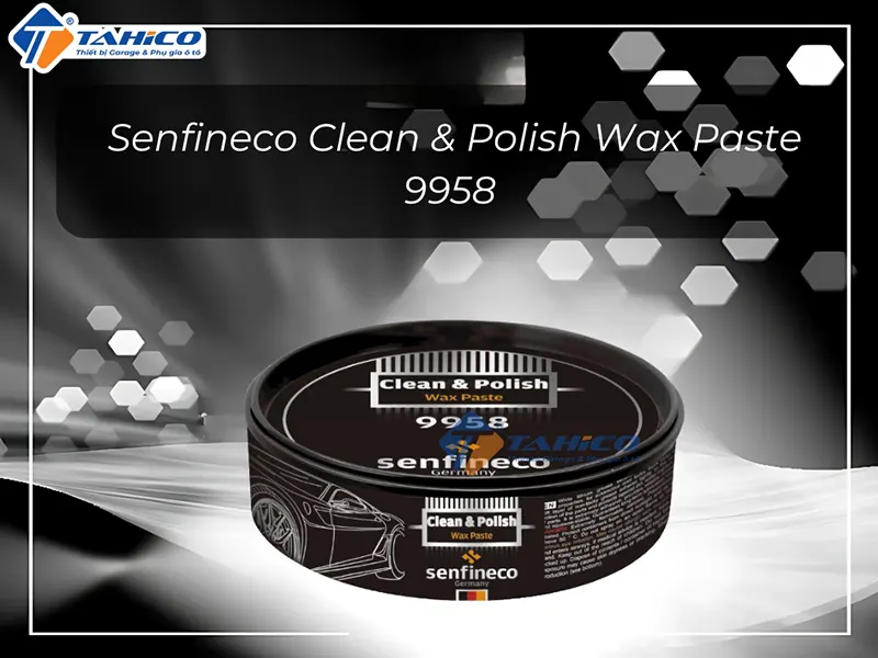 Sáp làm sạch, đánh bóng Senfineco Clean and Polish Wax Paste 9958 258ml