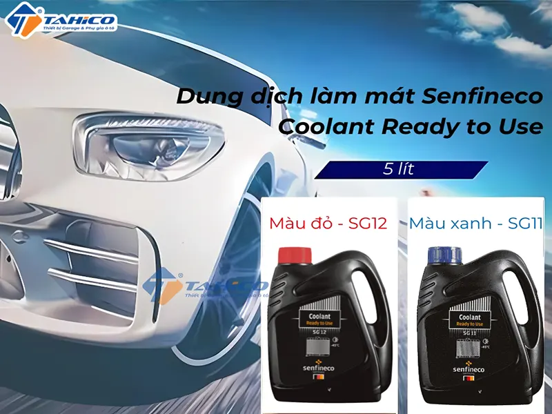 Dung dịch làm mát Senfineco Coolant Ready to Use 5 lít