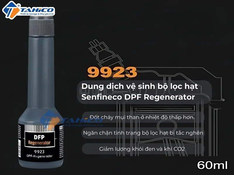 Dung Dịch Vệ Sinh Bộ Lọc Hạt Senfineco Dpf Regenerator 9923 60mlx10