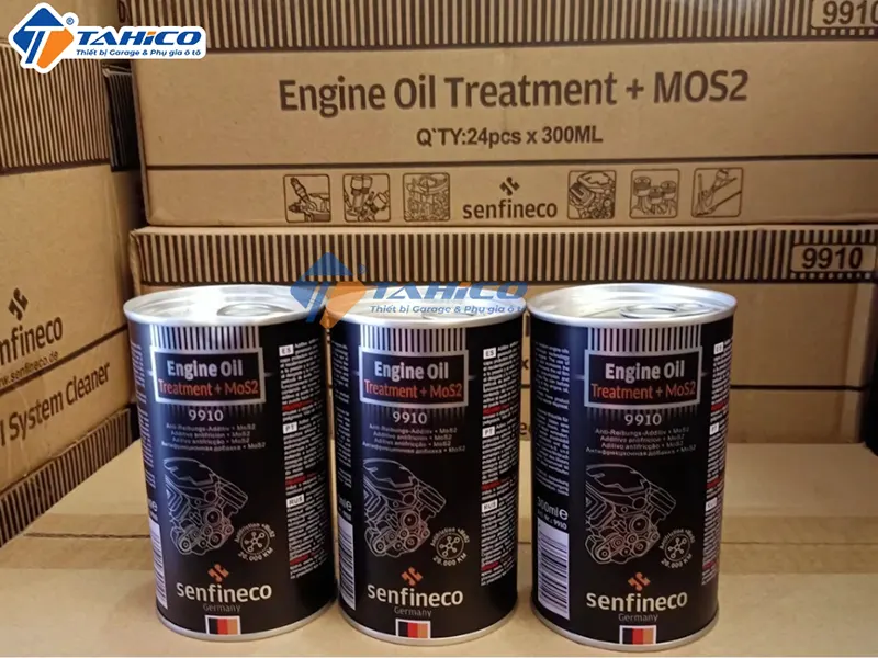 Phụ gia nhớt Senfineco Engine Oil Treatment + MoS2