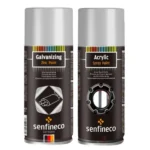 Sơn Mạ Kẽm Chịu Nhiệt 500 độ Senfineco Galvanizing Zinc Paint 500°c 4502 450ml