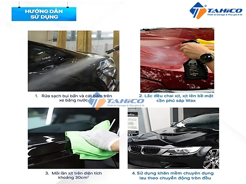 Sáp tạo bóng nhanh Senfineco Liquid Speed Wax | Dạng lỏng
