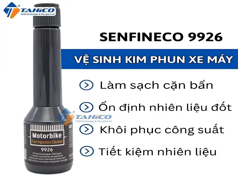 Đặc điểm Senfineco Motor Flue Injector Cleaner
