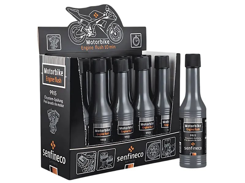 Súc Rửa động Cơ Xe Máy Senfineco Motorbike Engine Oil Flush 9915 250ml