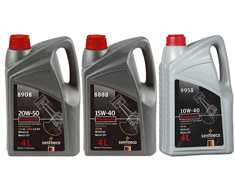 Dầu động Cơ Xăng Senfineco Premiumsx 10w 40/ 15w 40/ 20w 50 | 1 Lít Và 4 Lít