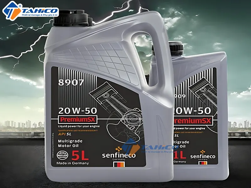 Dầu động Cơ Xăng Senfineco Premiumsx 10w 40/ 15w 40/ 20w 50 | 1 Lít Và 4 Lít