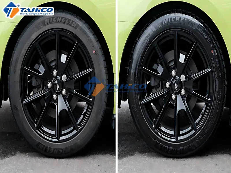 Vệ sinh và đen bóng lốp Senfineco Tire Shine