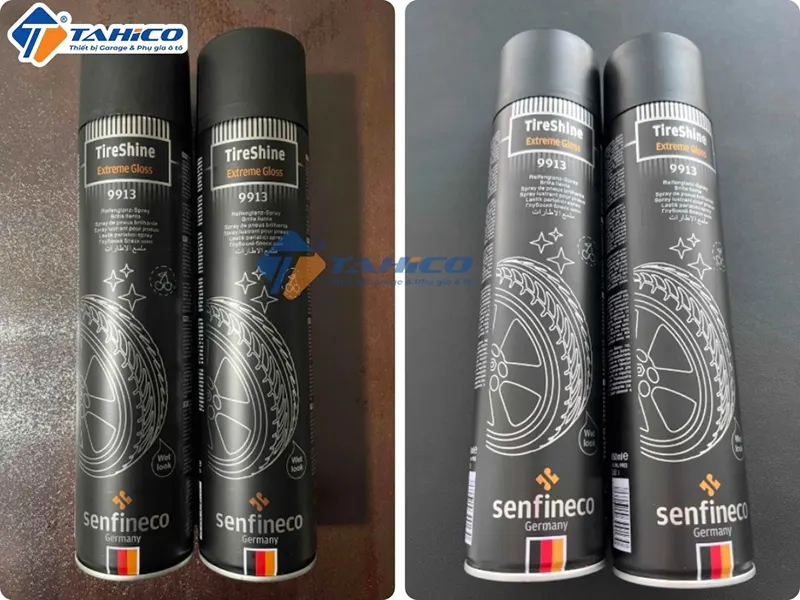 Vệ sinh và đen bóng lốp Senfineco Tire Shine